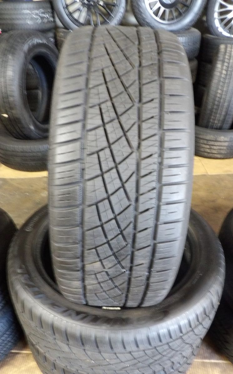 235/45R18 CONTINENTAL EXTREME CONATACT PAIR OF TWO USED TIRES