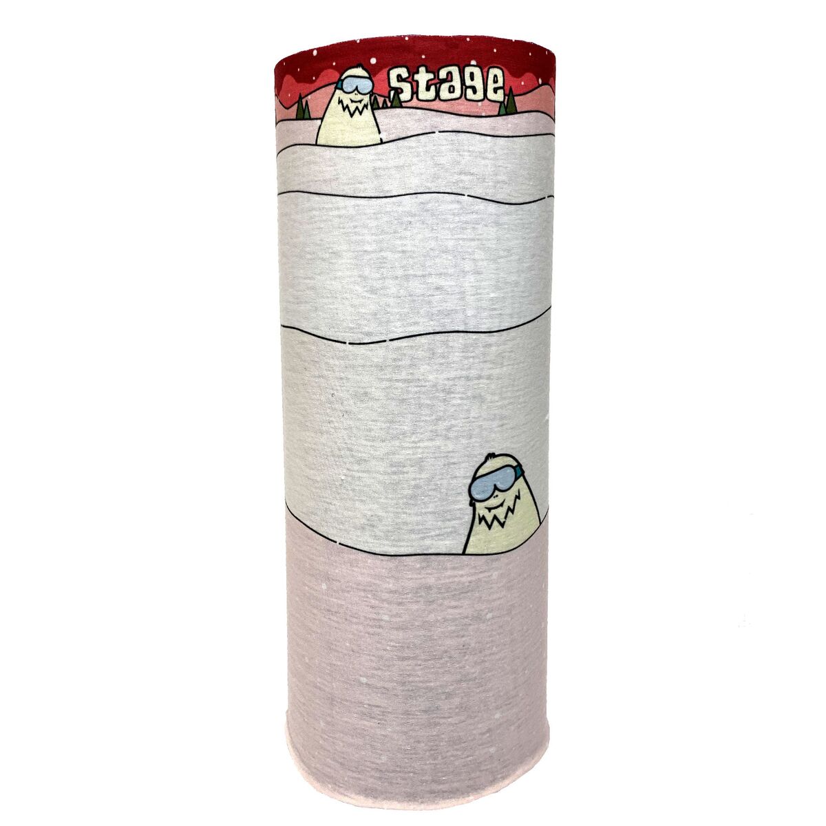 STAGE Jr. Face Tube - Powder Yeti Pink