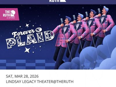 Forever Plaid Center Row 4 Tickets