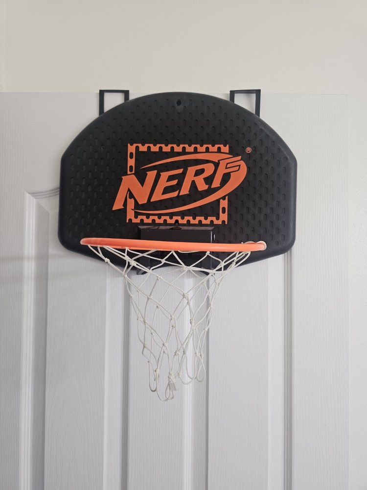 Nerf door basketball rim