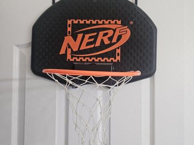 Nerf door basketball rim