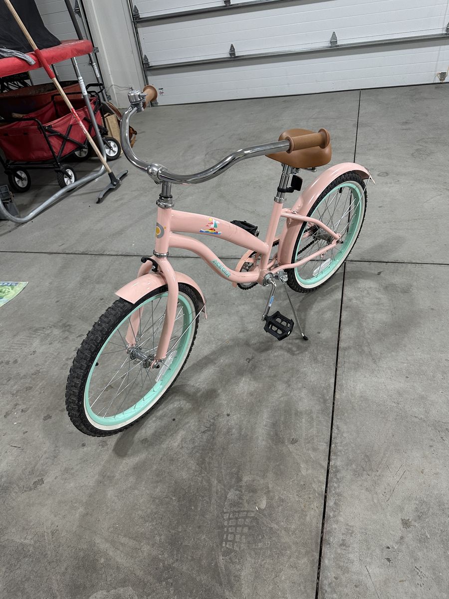 Pink Youth Cruiser Peddle Bike