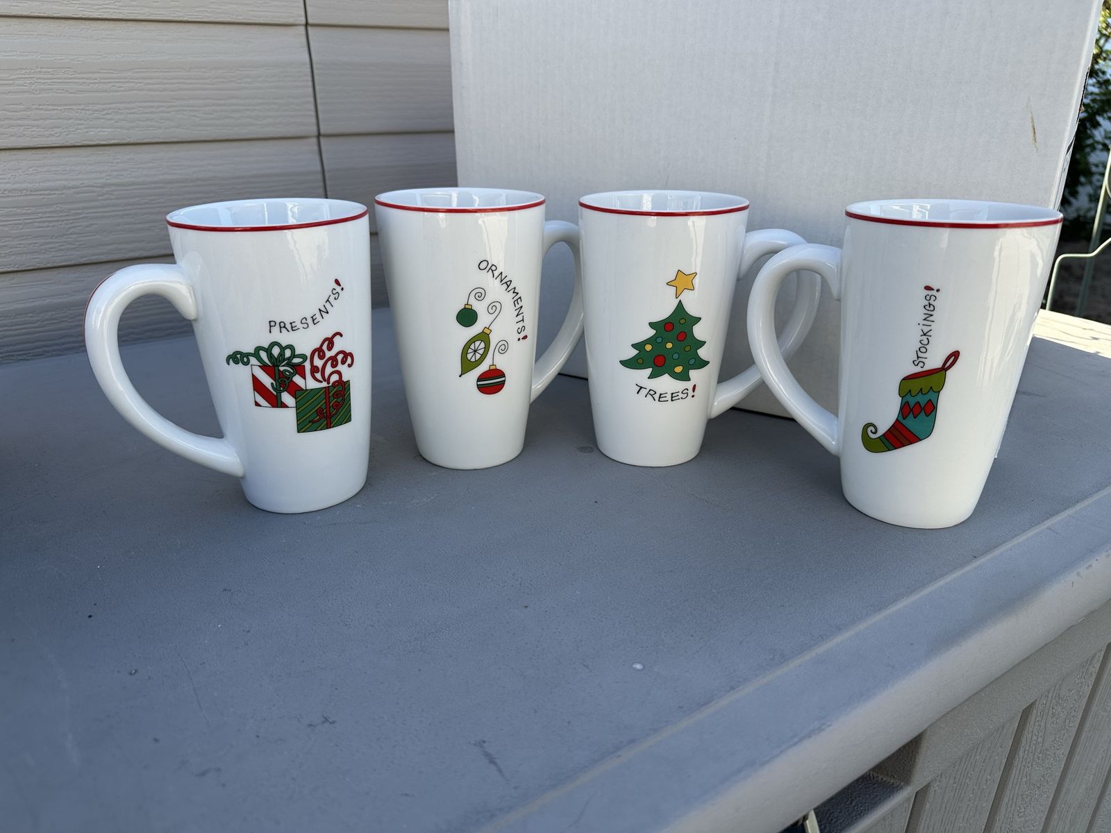 Tall mugs
