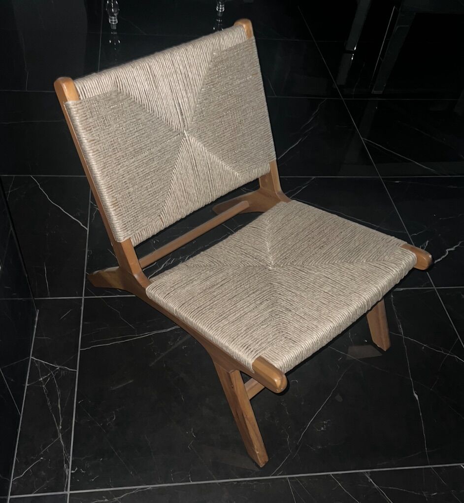 West Elm Accent Chair Wood