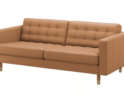 IKEA Morabo Three-seat Sofa - Golden Brown