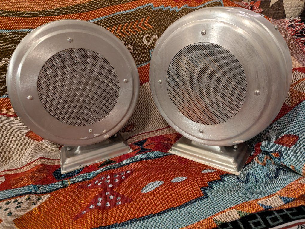 Reid School Vintage Dukane Industrial Speakers