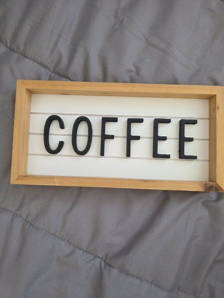 Coffee Sign