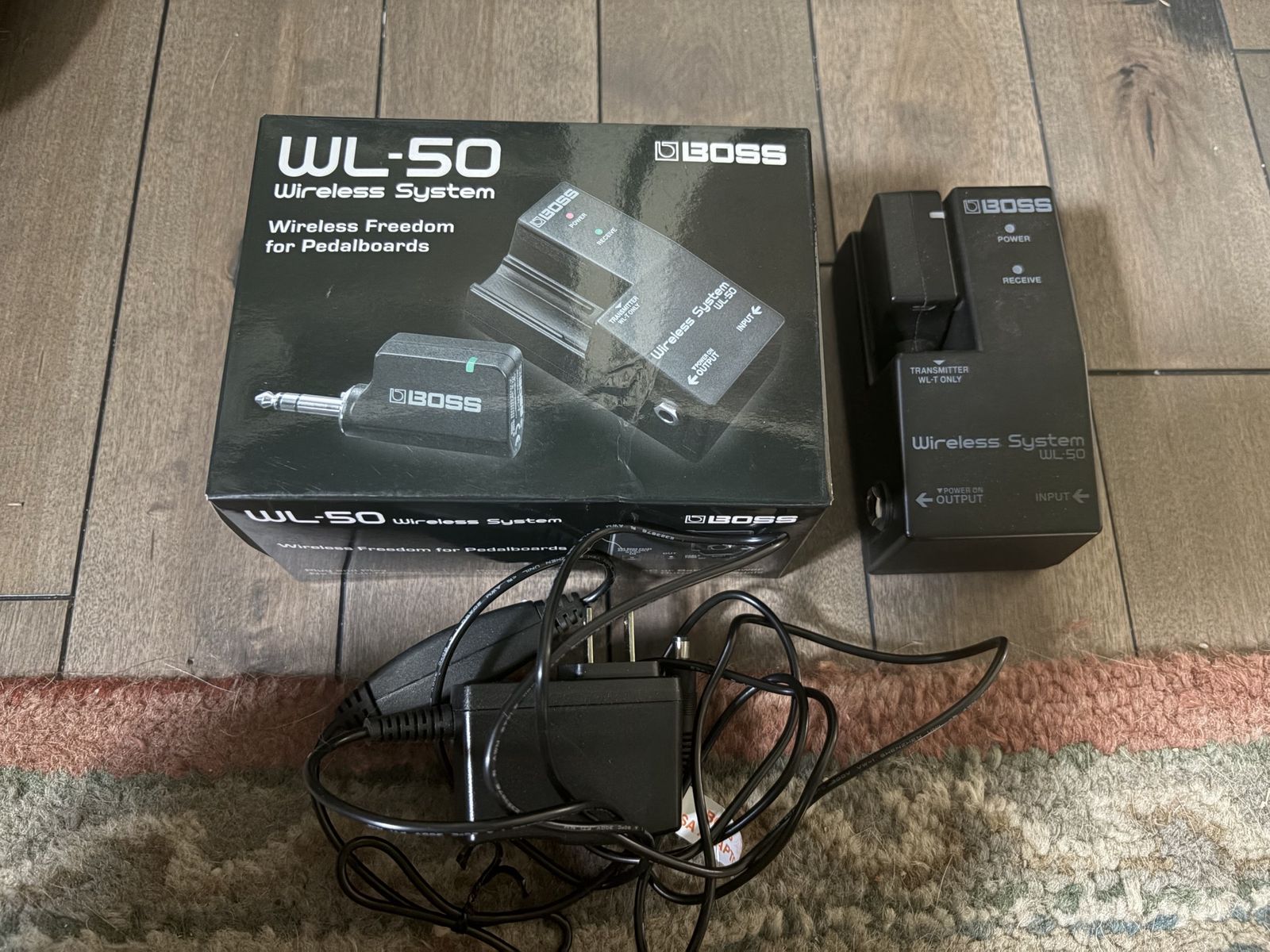 BOSS WL-50 Wireless Pedalboard System