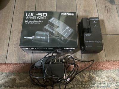 BOSS WL-50 Wireless Pedalboard System