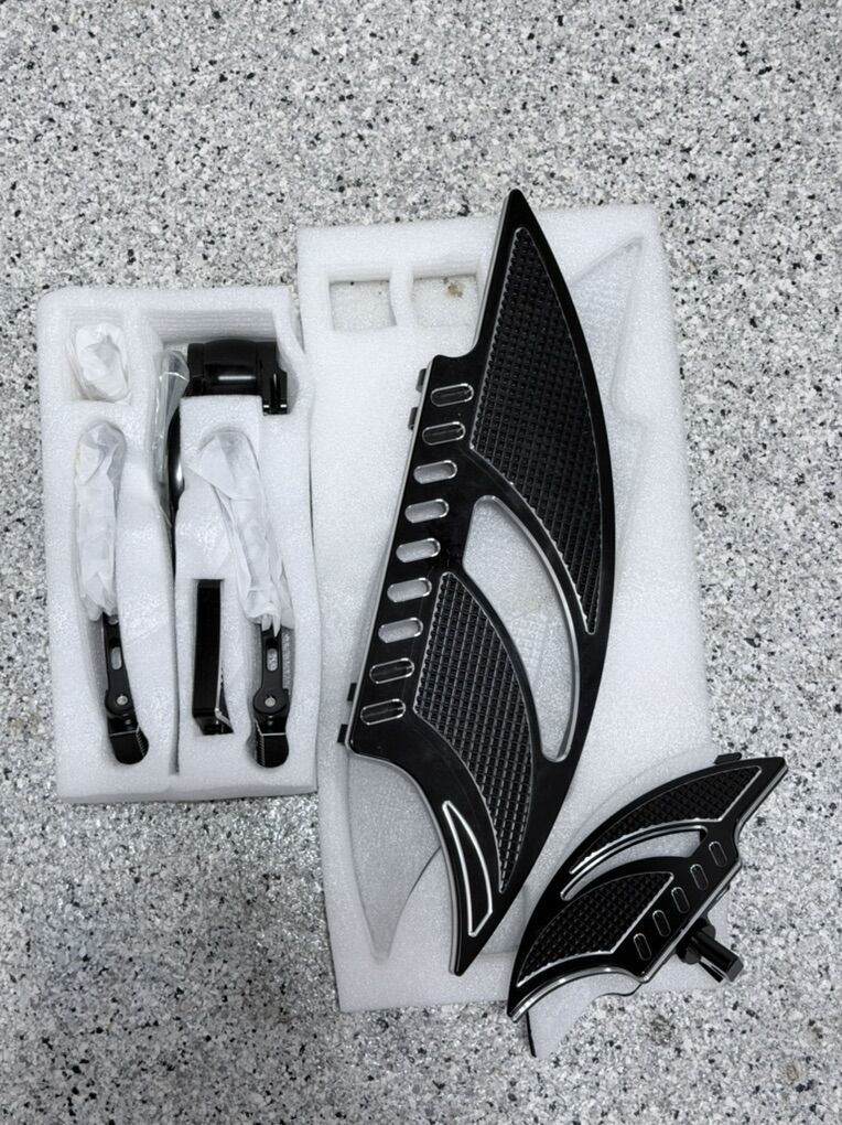 Harley Billet Floorboards, Shifter, & brake