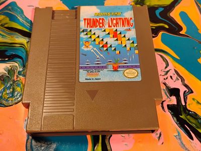 NES Game Thunder & Lightning By Romstar