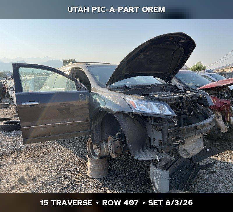 Just In! 2015 Chevrolet Traverse Parts - UTPAP Orem