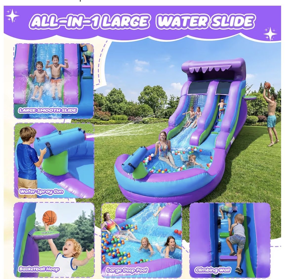 Water Slide Bounce House