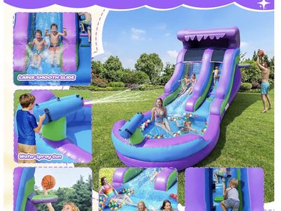 Water Slide Bounce House