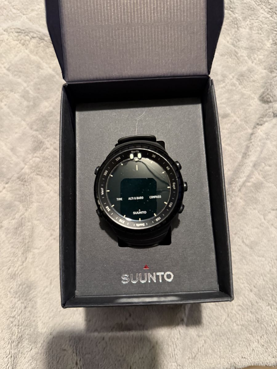 Suunto Core All Black Outdoor Watch - Altimeter, Barometer, Compass, $150 or OBO