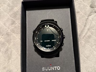 Suunto Core All Black Outdoor Watch - Altimeter, Barometer, Compass, $150 or OBO