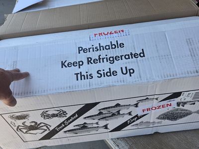 Insulated fish boxes, used once. Free
