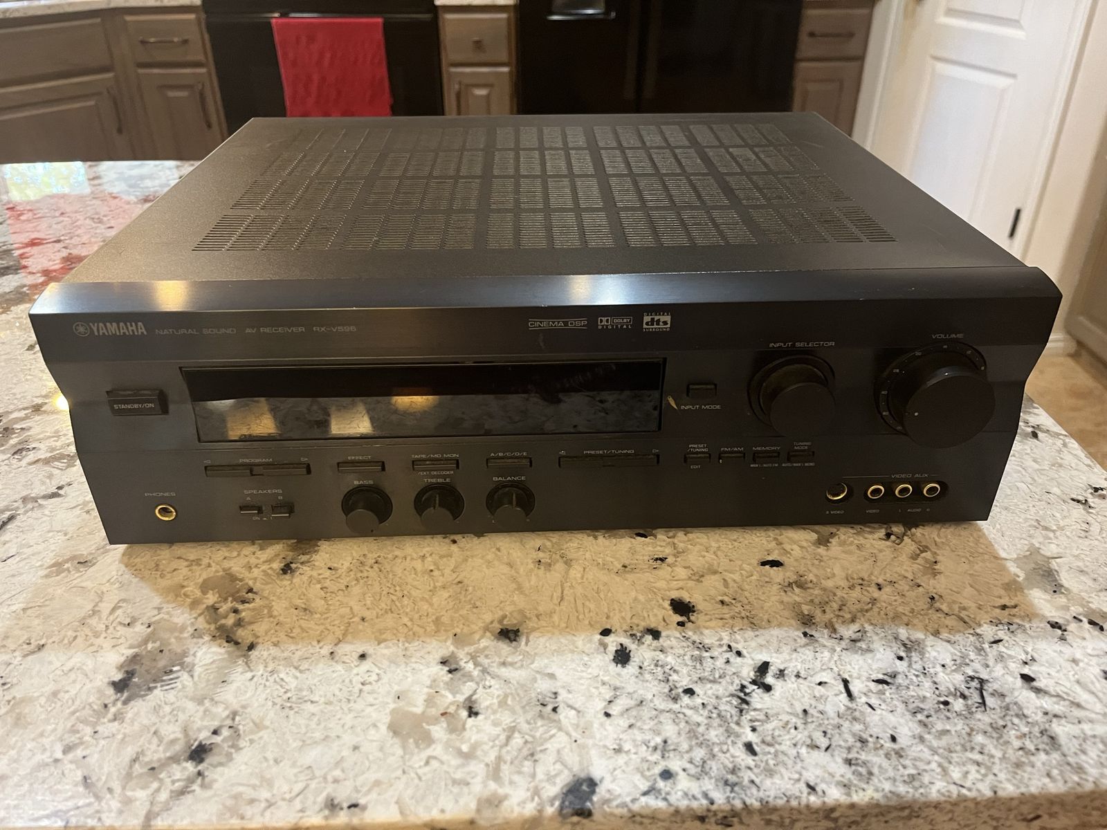 Yamaha Natural Sound AV Receiver RX-V596
