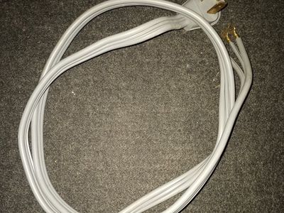 6-foot, 3-prong Electric Dryer Cord Plug
