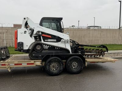 Skid Steer Rental – Bobcat T595 CTL Track Loader - Enclosed Cab