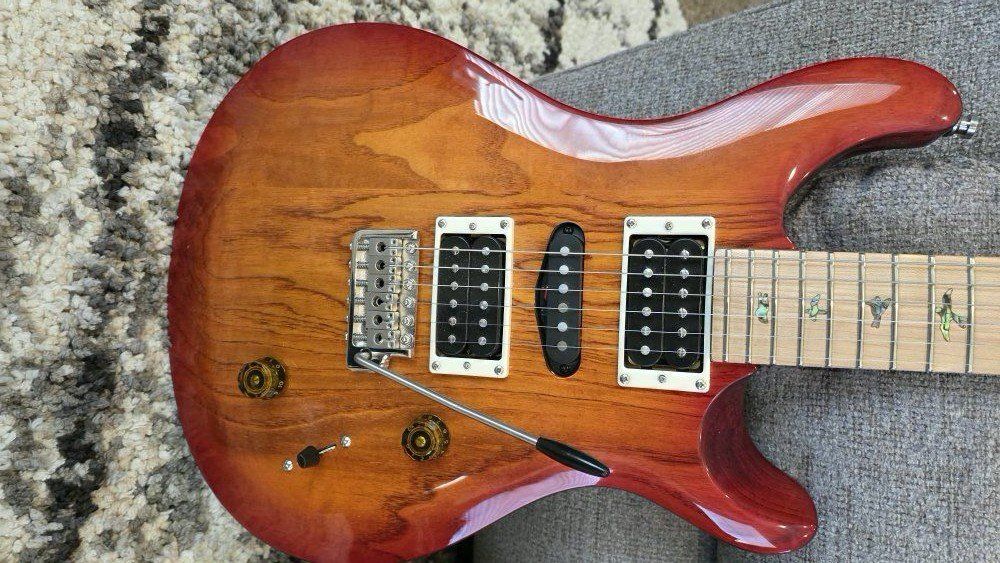 PLEK'd 2025 PRS SE SWAMP ASH discontinued finish