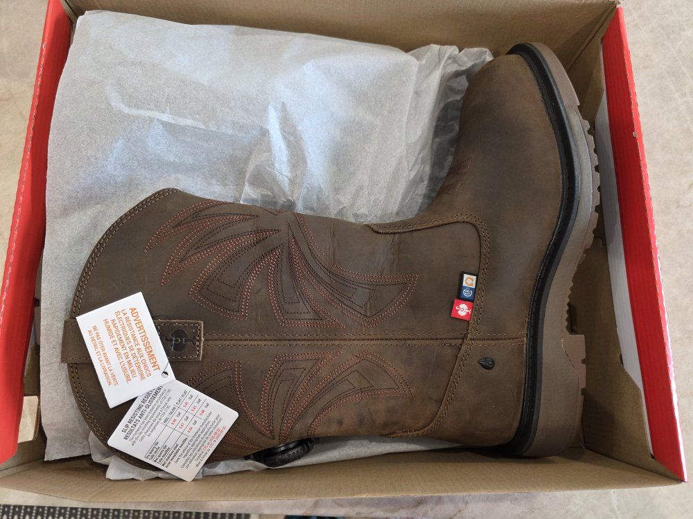 STRAUSS Doonan High Safety Toe Work Boots 9.5