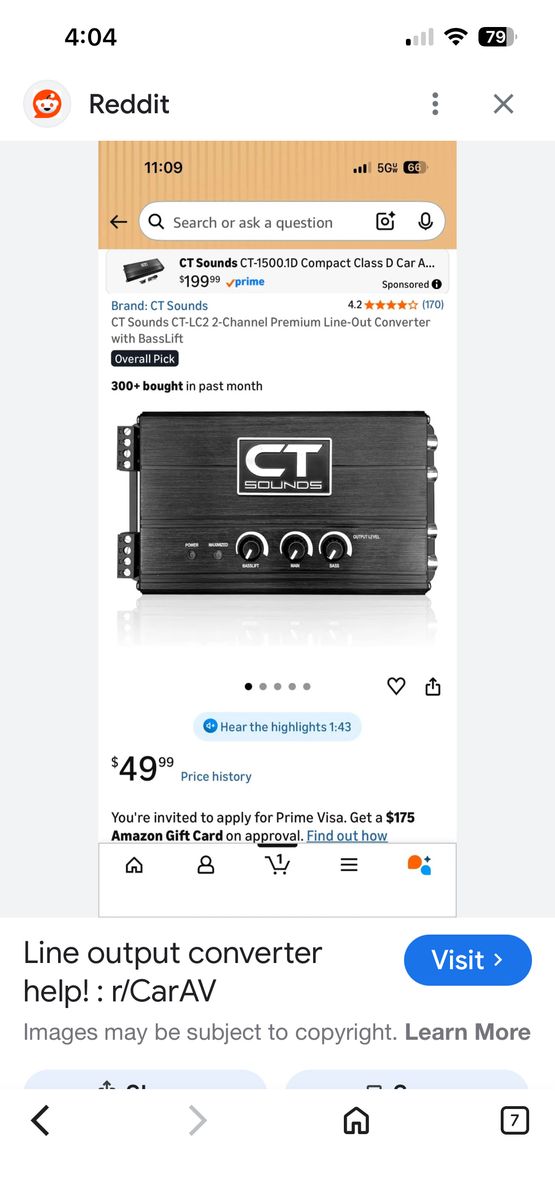 Car Ct Sounds Channel Premium Lineup Converter
