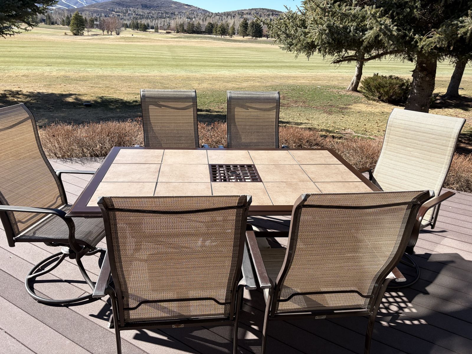Patio furniture