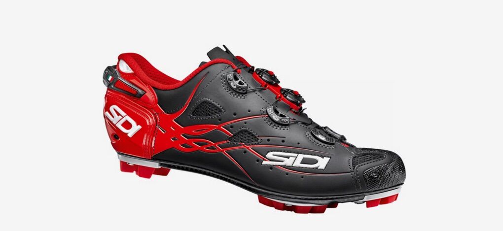 SIDI MTB Tiger Matt Black / Red Cycling Shoe