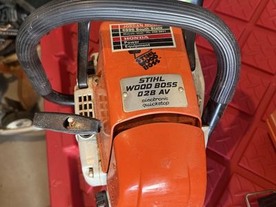 Used Stihl Wood Boss 028 AV Electronic Quickstop Chainsaw