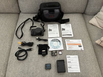 Panasonic Lumix DMC-LX100 Digital Camera, 12.8MP