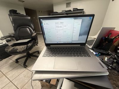 INSANE THINKBOOK 14: 8 core ryzen 7 cpu 24gb ram 512gb ssd touchscreen 4gb graphics perfect condition w/warranty
