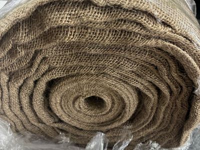 Roll of burlap. New
