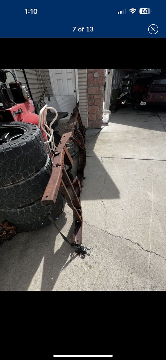 53-56 Ford F100 Frame Bare