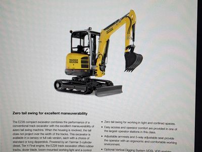 2018 Wacker Newson EZ28, under 500 hours