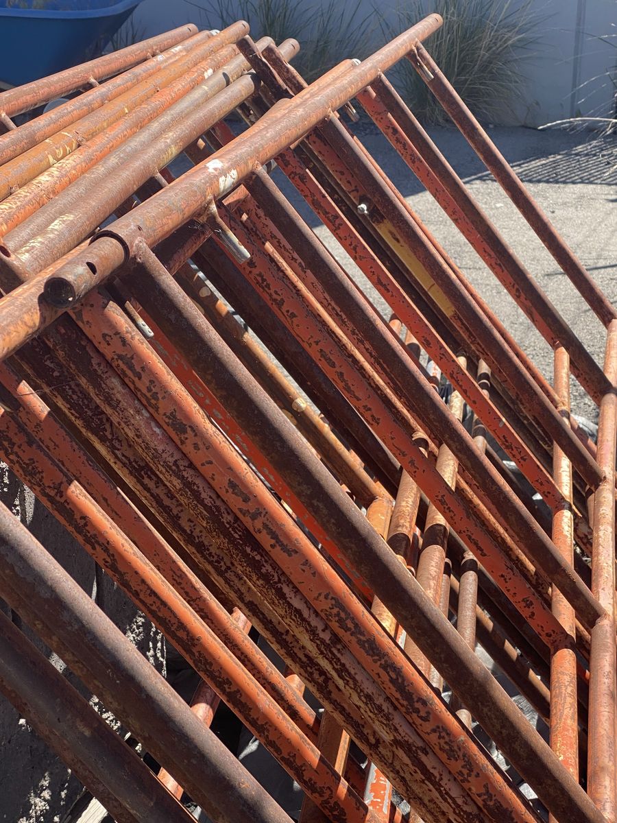 Scaffolding frames
