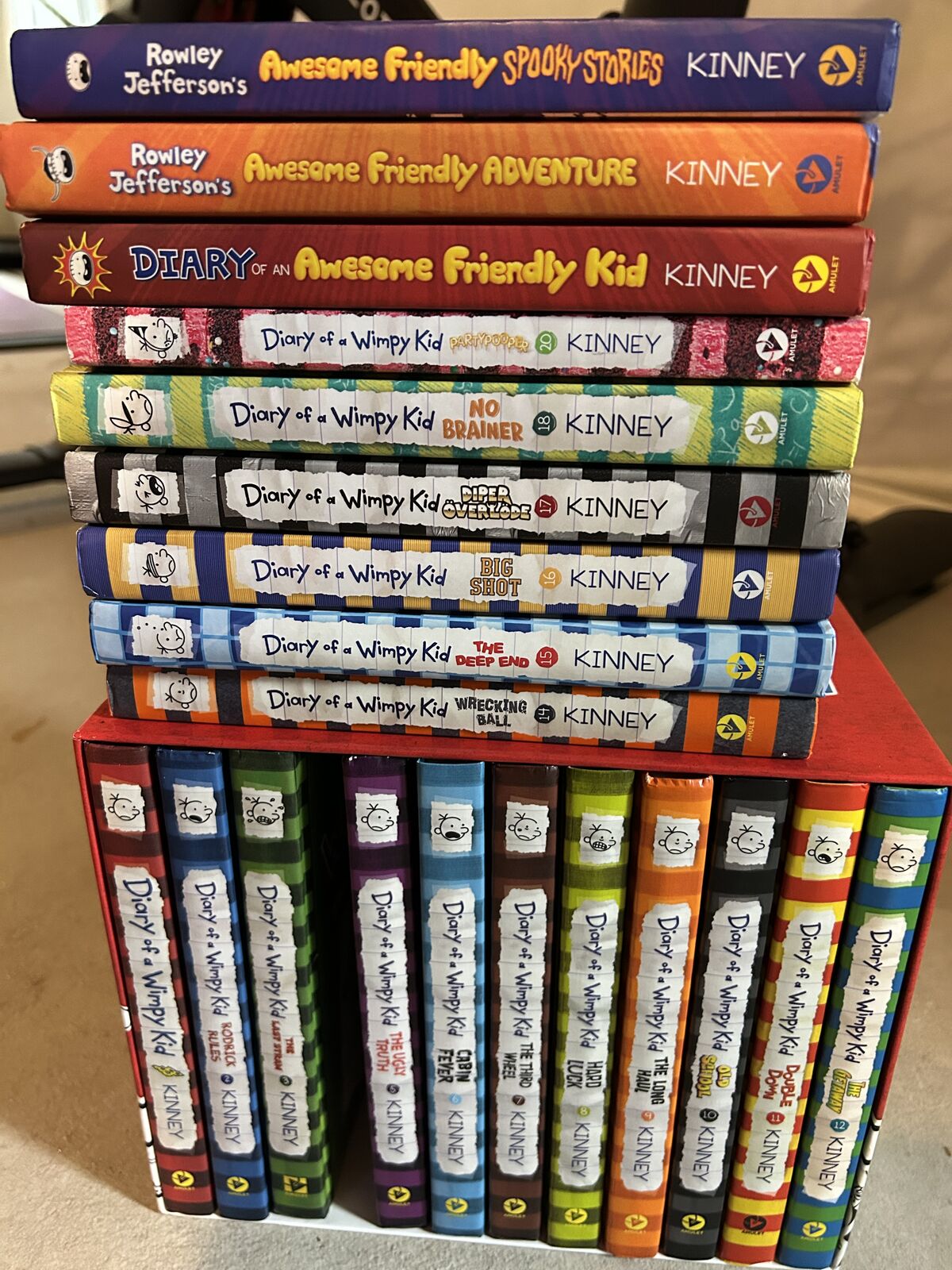 Diary of a wimpy kid set