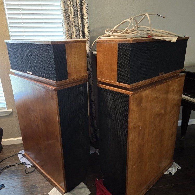 Klipschhorn corner horns circa early 80's