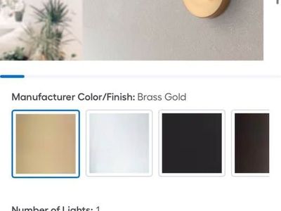 Cute Adjustable Arm Metal Sconce Antique Gold