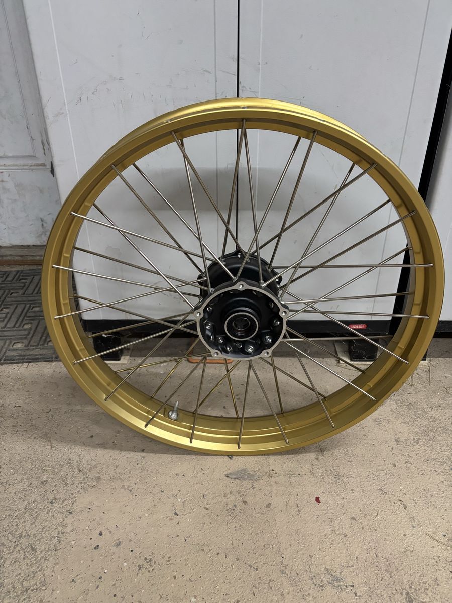 Tubeless Africa Twin front wheel