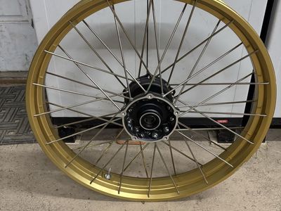 Tubeless Africa Twin front wheel