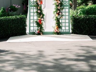 Wedding Decor / Wedding Garden Hedge / Wedding Reception