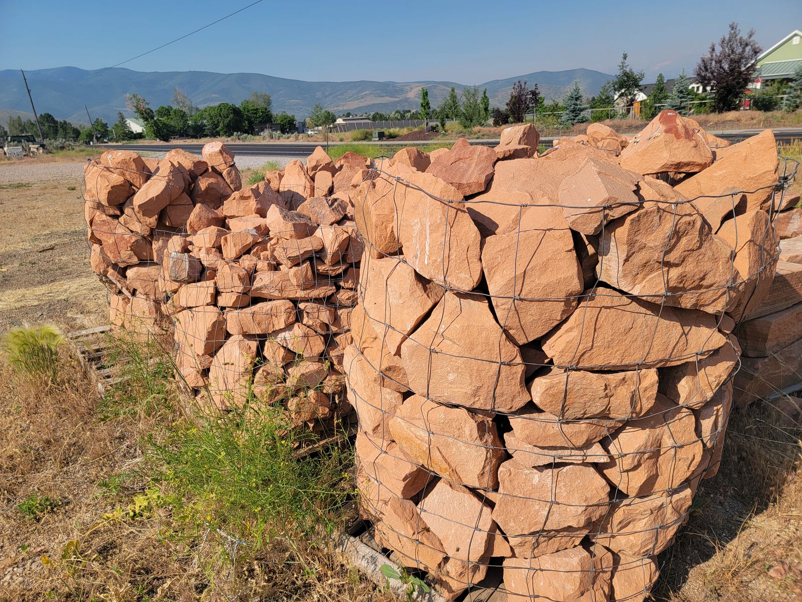 Chunky Red sandstone