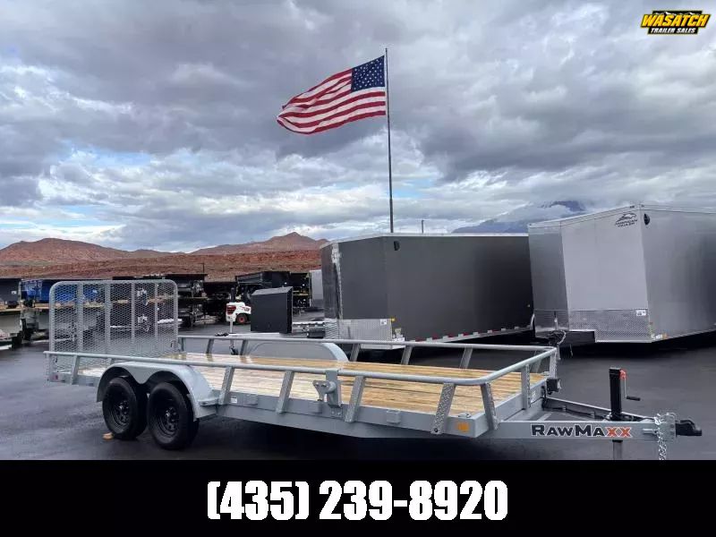 2026 RawMaxx 7X20 7K UTX Utility Trailer