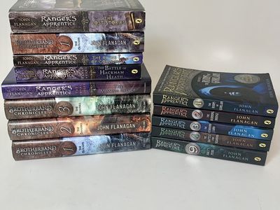 Rangers Apprentice books Brotherband Hardcover Books 1-3