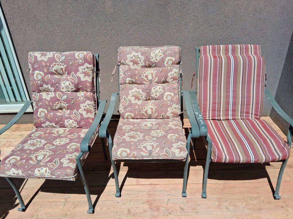 Patio chairs