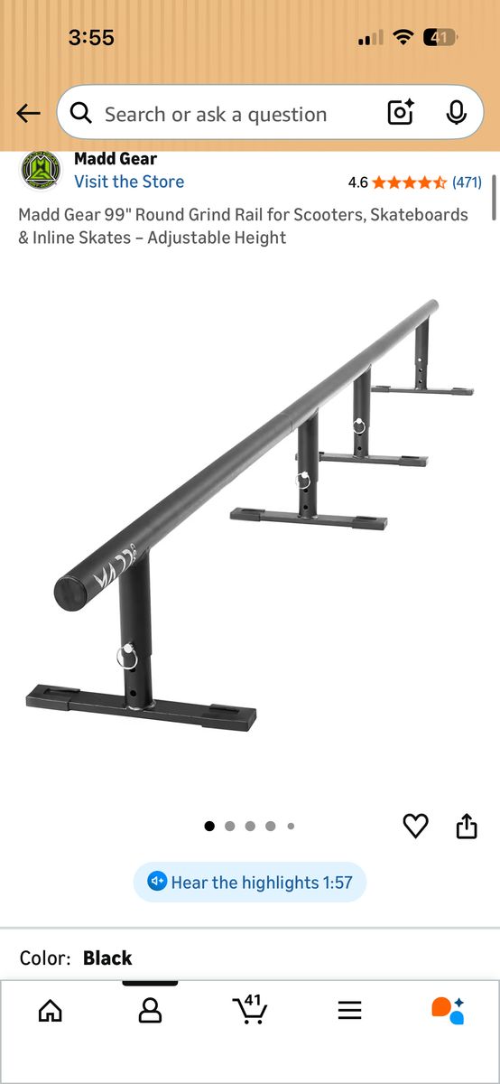 Madd Gear 99 Skate Rail