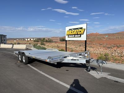 2026 Aluma 7 x 20' Wide Body Tandem Utility