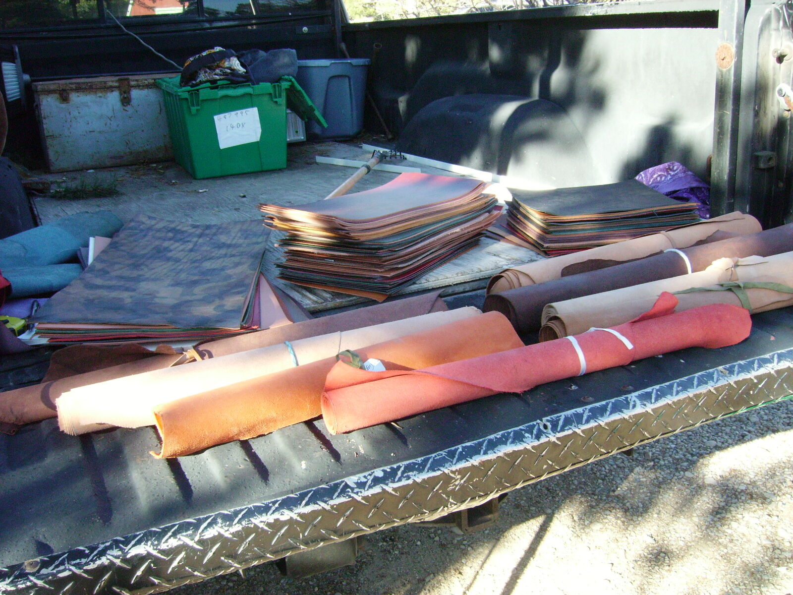 HUGE LOT CRAFTING LEATHER Fruitland Area!!!