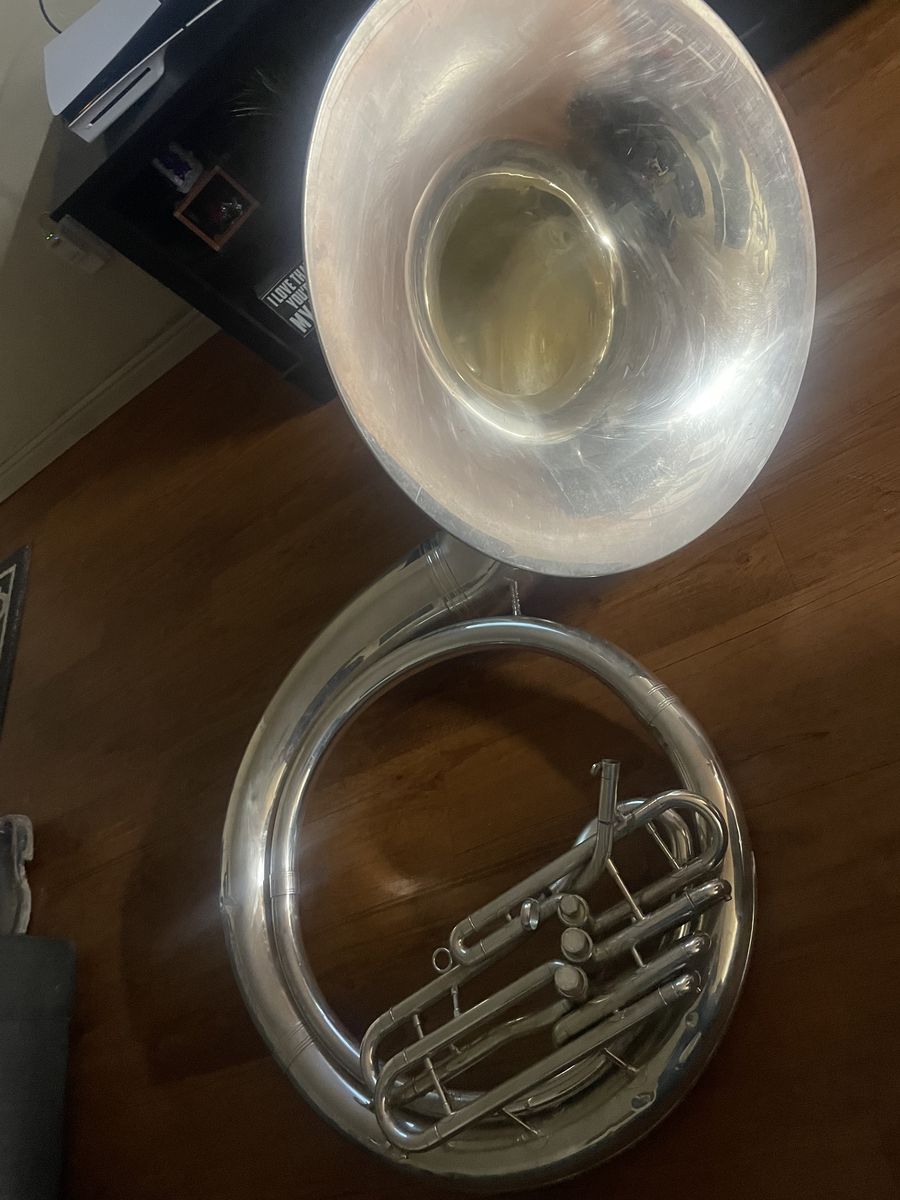 Silver Sousaphone